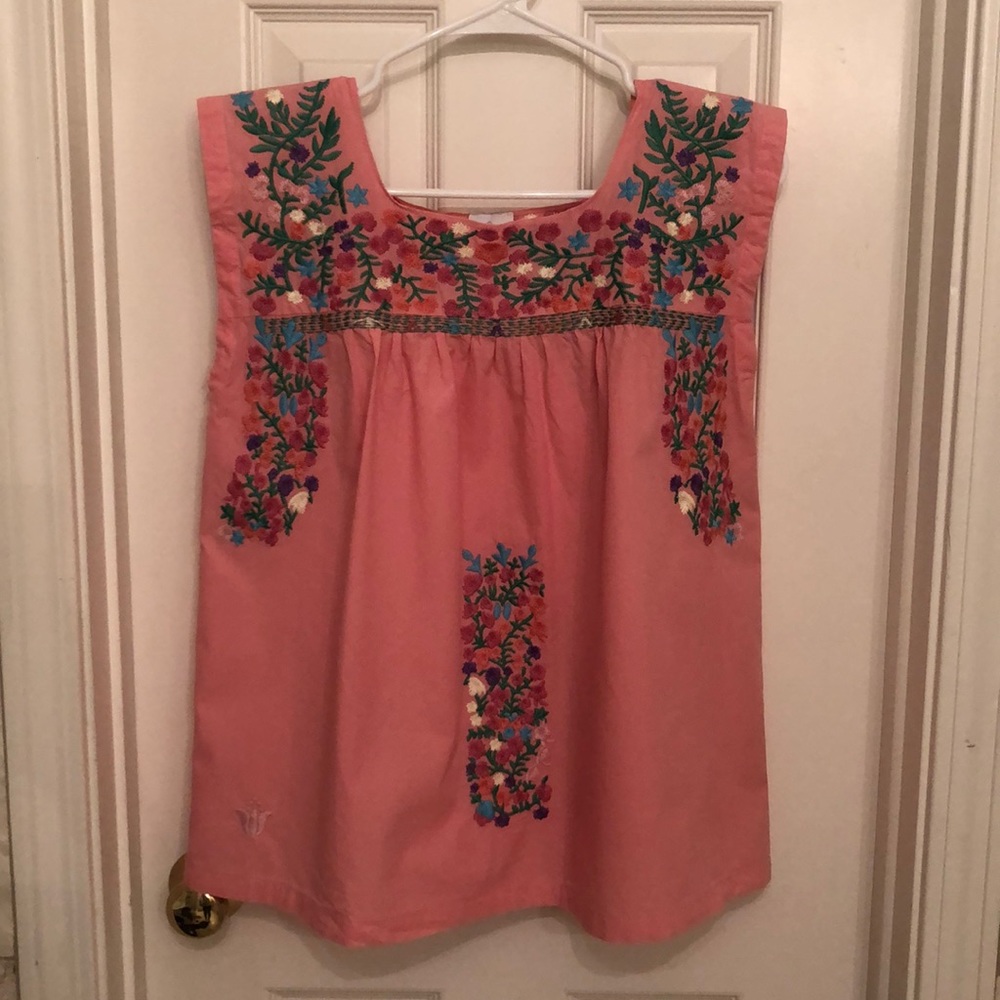 J Marie embroidered shirt